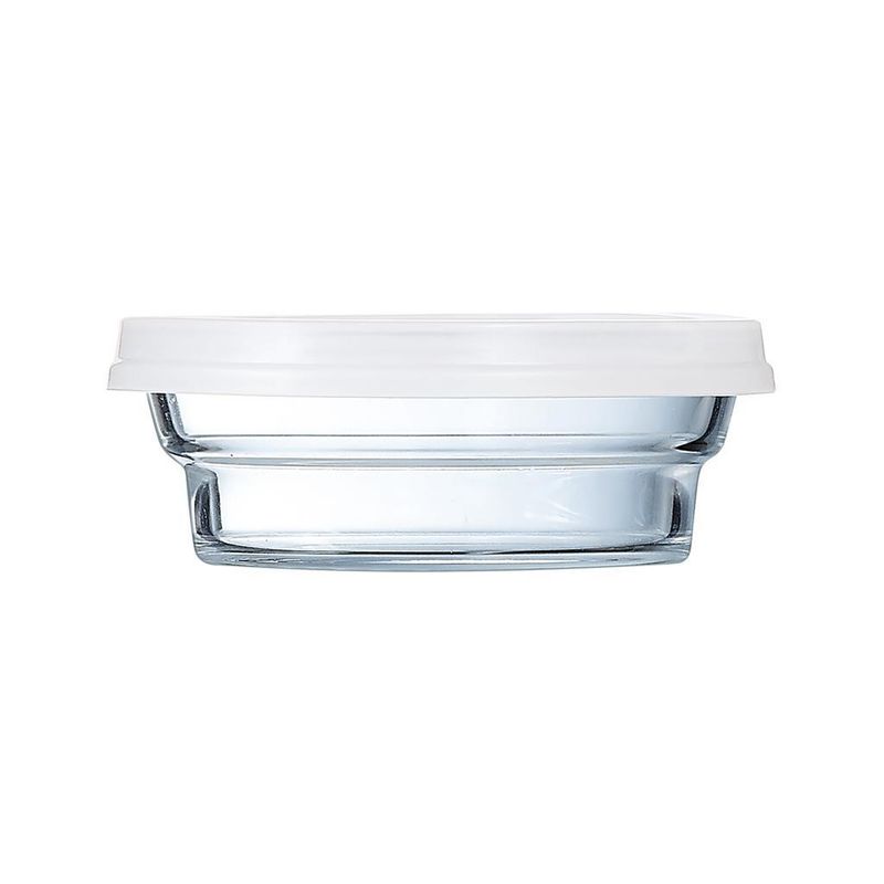 Arcoroc container 11 cm glass So Urban with lid for horeca use