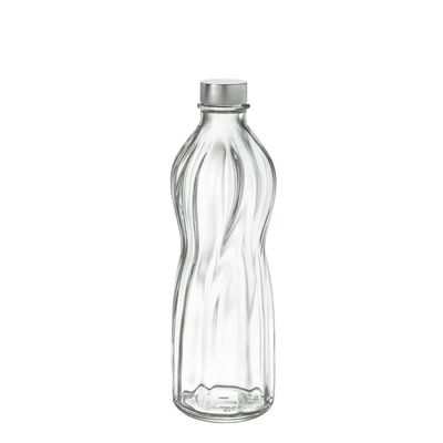 0,75 l Aqua Flasche Bormioli Rocco Klarglas mit dichtem Verschluss für Horeca
