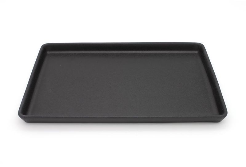 Tray 37 x 23 cm Cast Iron Anthracite - Mps