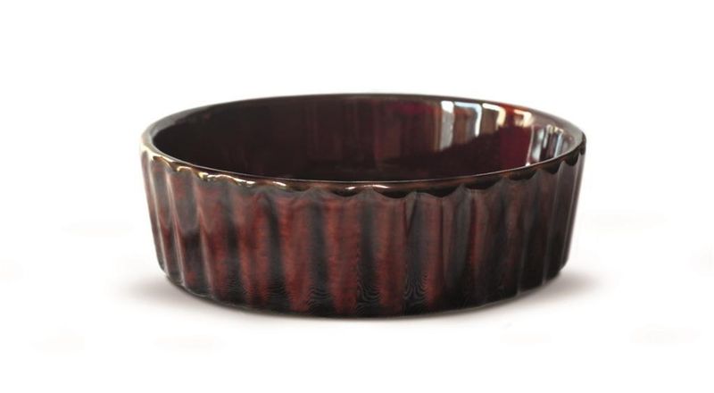 Cake Pan 11 cm Stoneware Brown - Mps