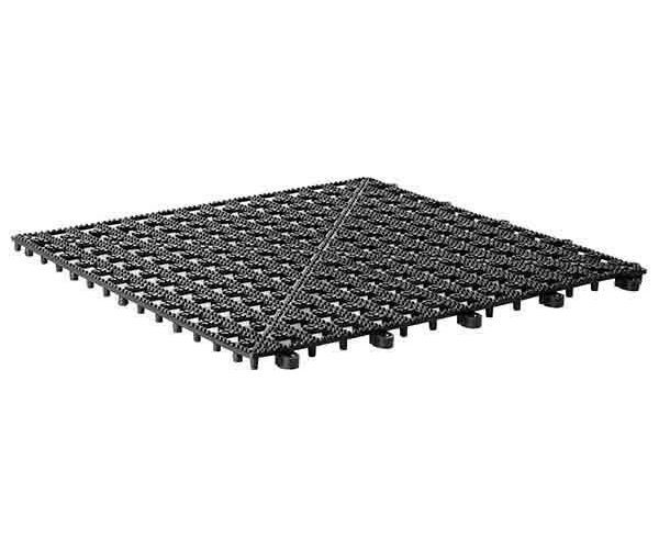 Draining Mat 34 x 34 cm Black - APS