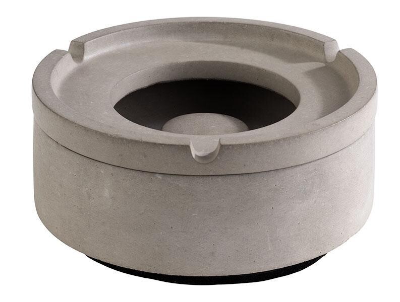 Windproof Ashtray "Element" 10.5 cm Grey - APS