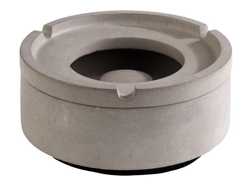 Windproof Ashtray "Element" 10.5 cm Grey - APS