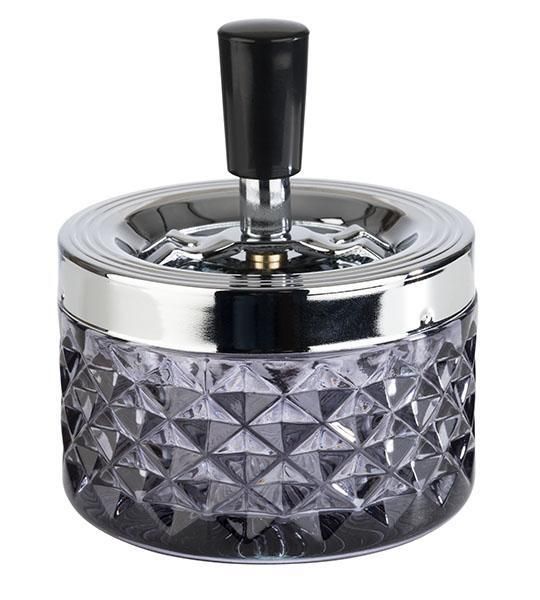 Rotating Ashtray "Push" 9.5 cm - APS