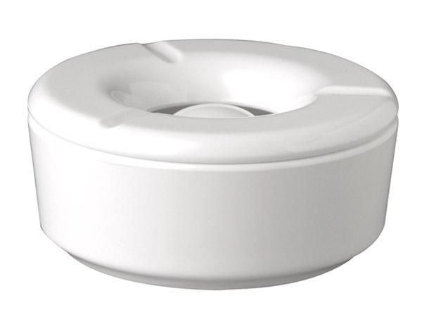 Windproof Ashtray "Glow" 11.5 cm White - APS