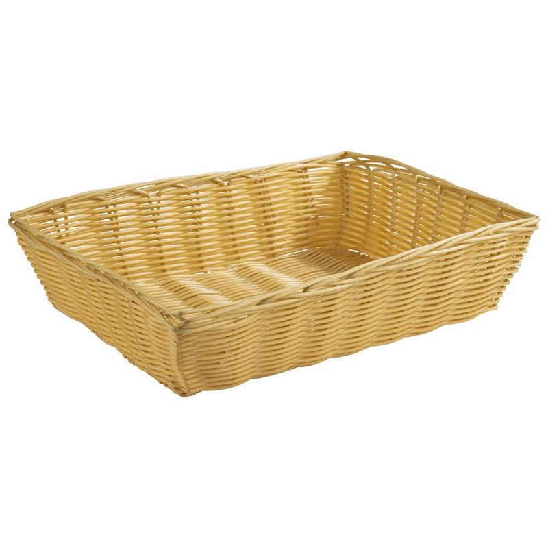 Rectangular Basket "Basic" 22 x 30 cm Light Beige - APS