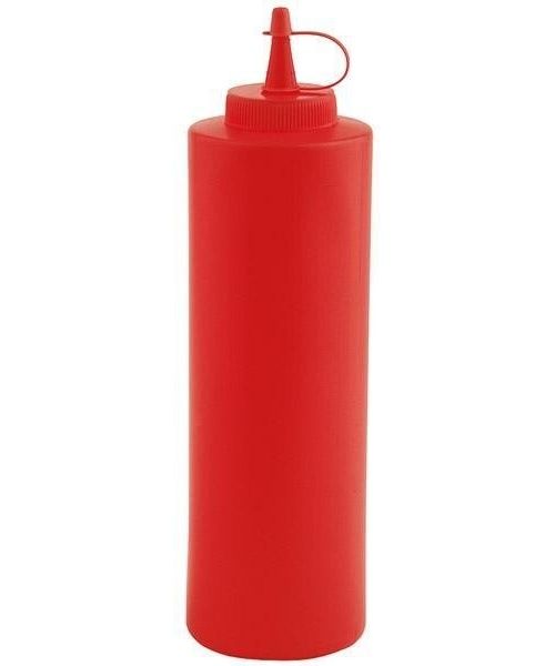 Measuring Bottle 0.65L Red - APS