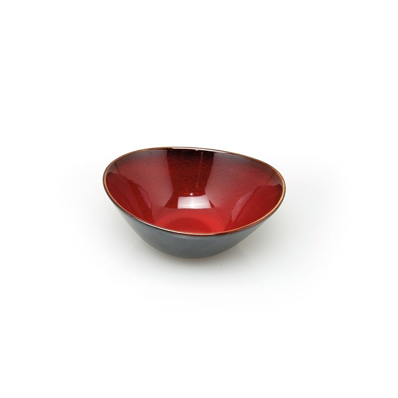 Salad Bowl 15.5 cm Rustic Red - Yegam