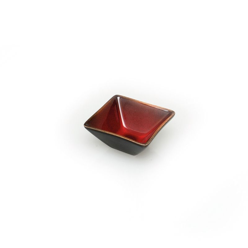 Conical Square Bowl Rustic Red - Yegam