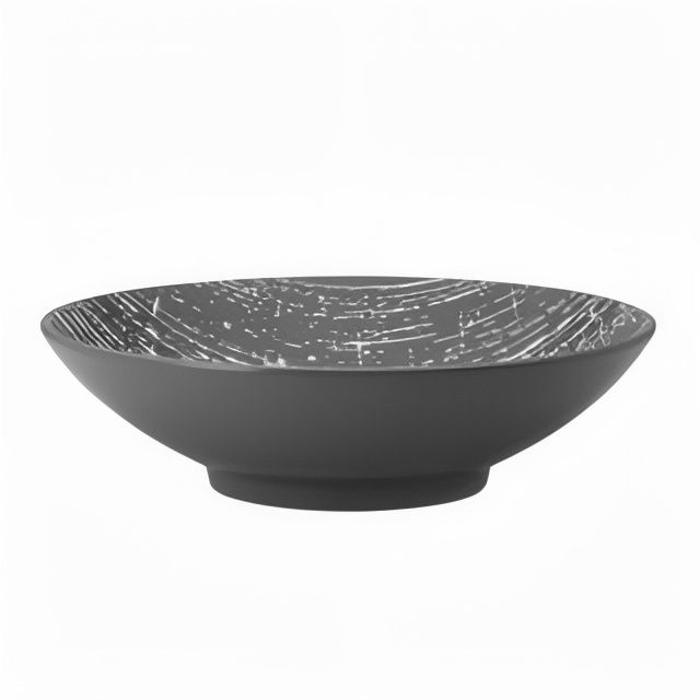 Bowl 24 cm Gray Drizzle - Yegam
