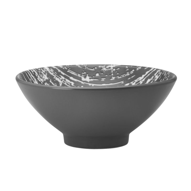Bowl 23 cm Gray Drizzle - Yegam