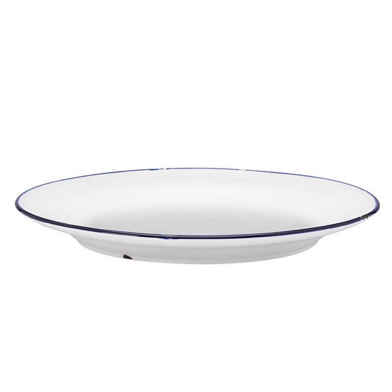 Flat Plate 27 cm Royal Blue Tin Tin - Yegam