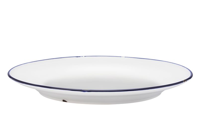 Flat Plate 21 cm Royal Blue Tin Tin - Yegam