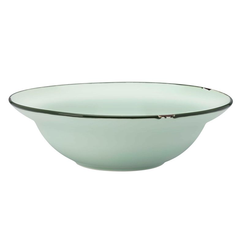 Deep Plate 24 cm Green Tin Tin - Yegam