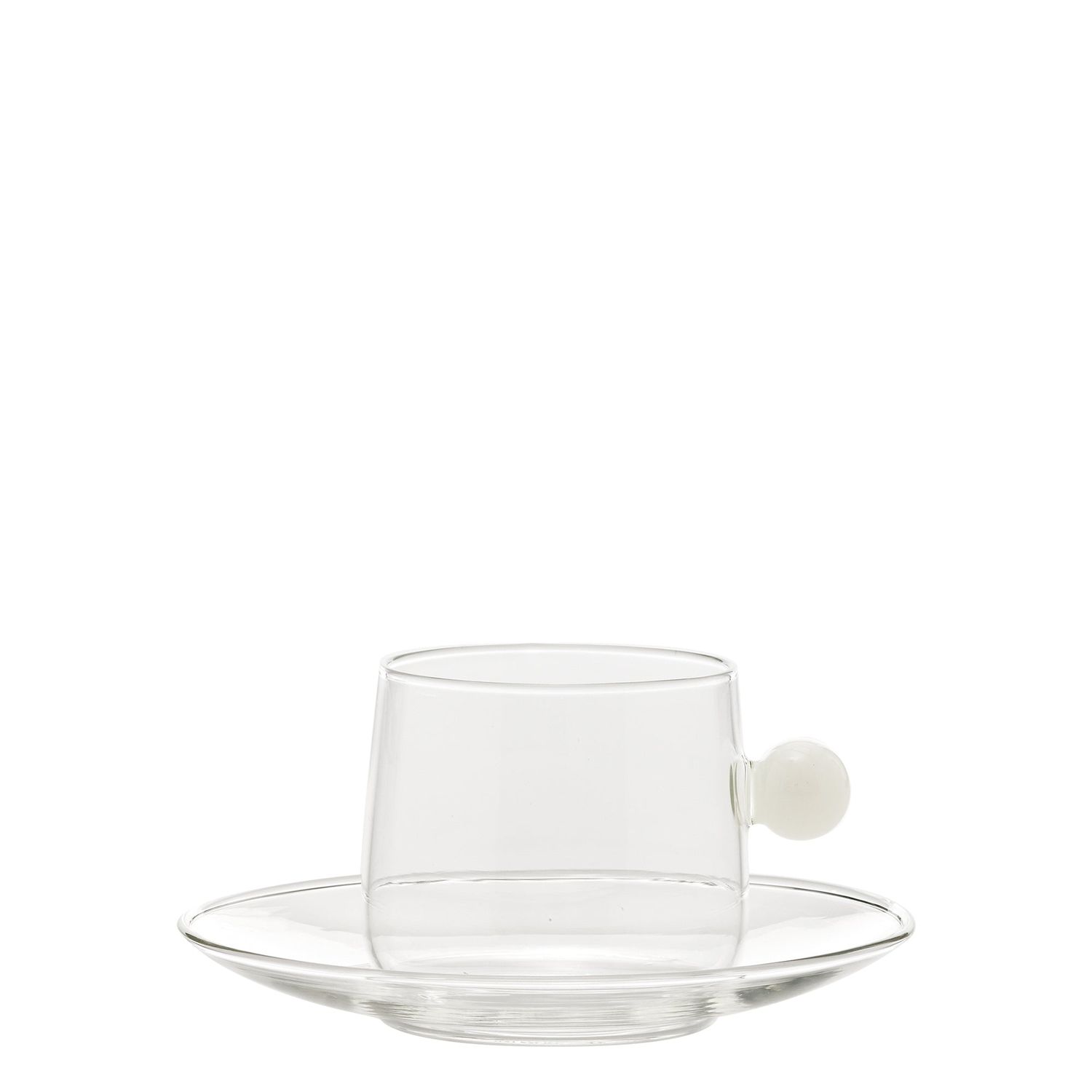 Tea cup with saucer 22 cl Bilia White - Zafferano