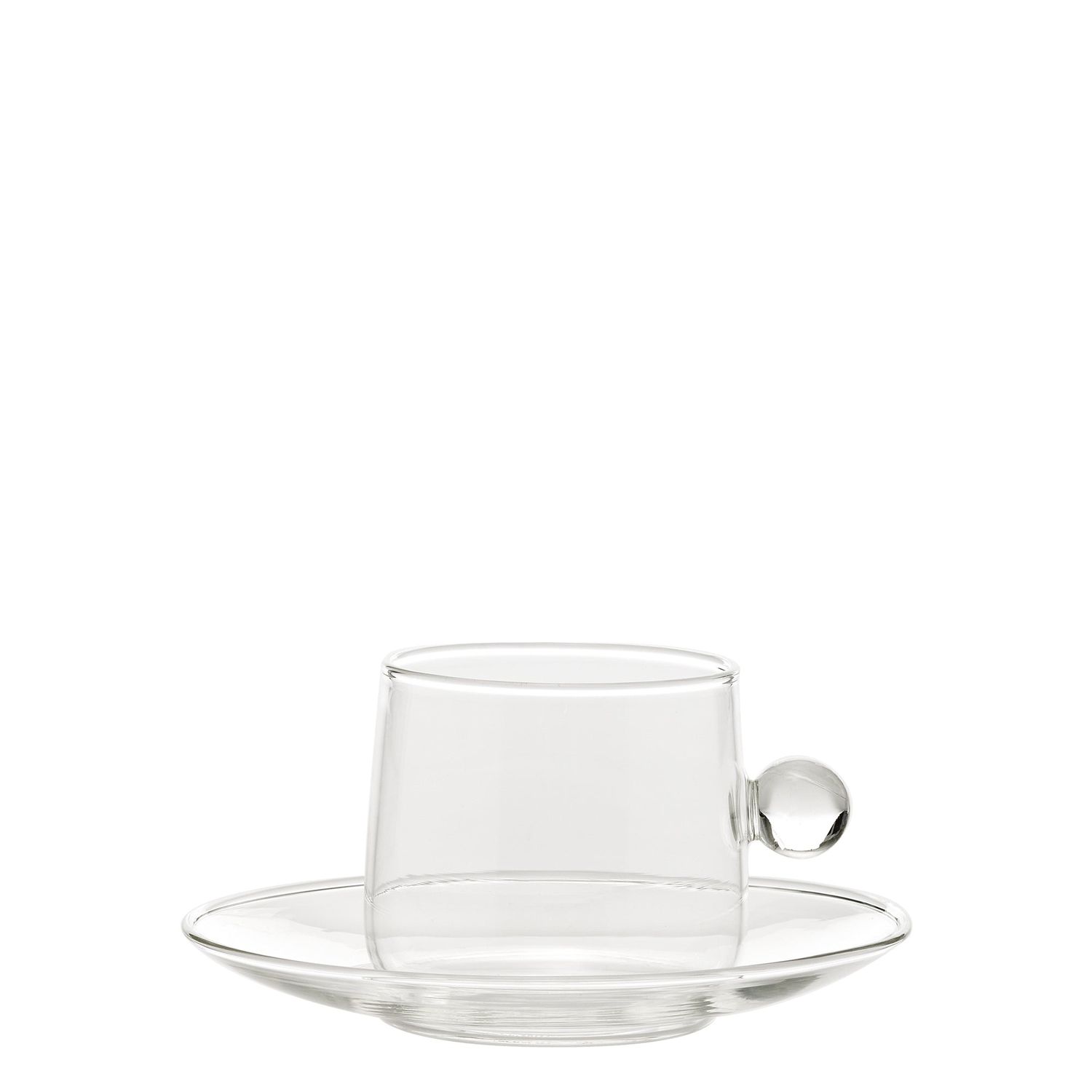 Tea cup with saucer 22 cl Bilia Transparent - Zafferano