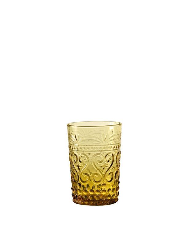 Tumbler Rock 27 cl Provenzale Ambra - Zafferano
