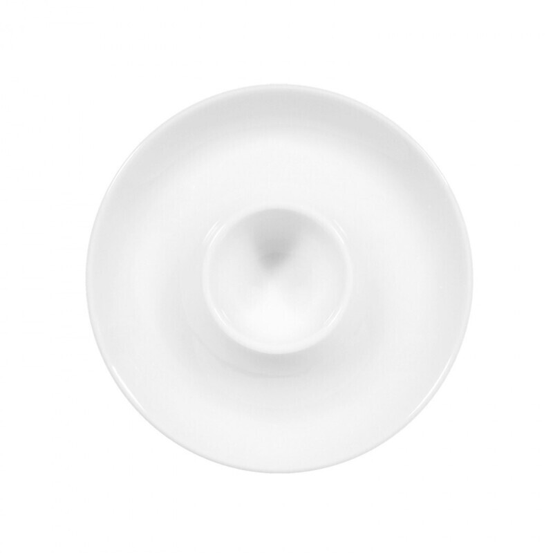 Portauovo con appoggio (liscio) 12,5 cm, Bianco - Blues - Seltmann