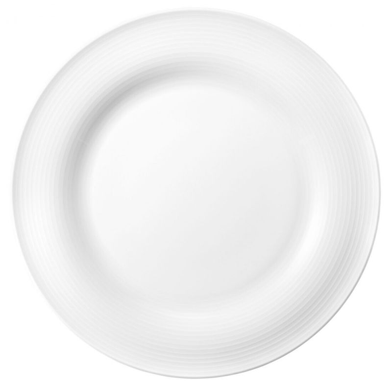 Flat plate 23 cm, White - Blues - Seltmann