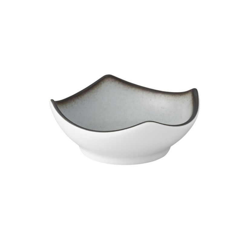 Square dip bowl 9 cm, Grey - Savoy - Seltmann