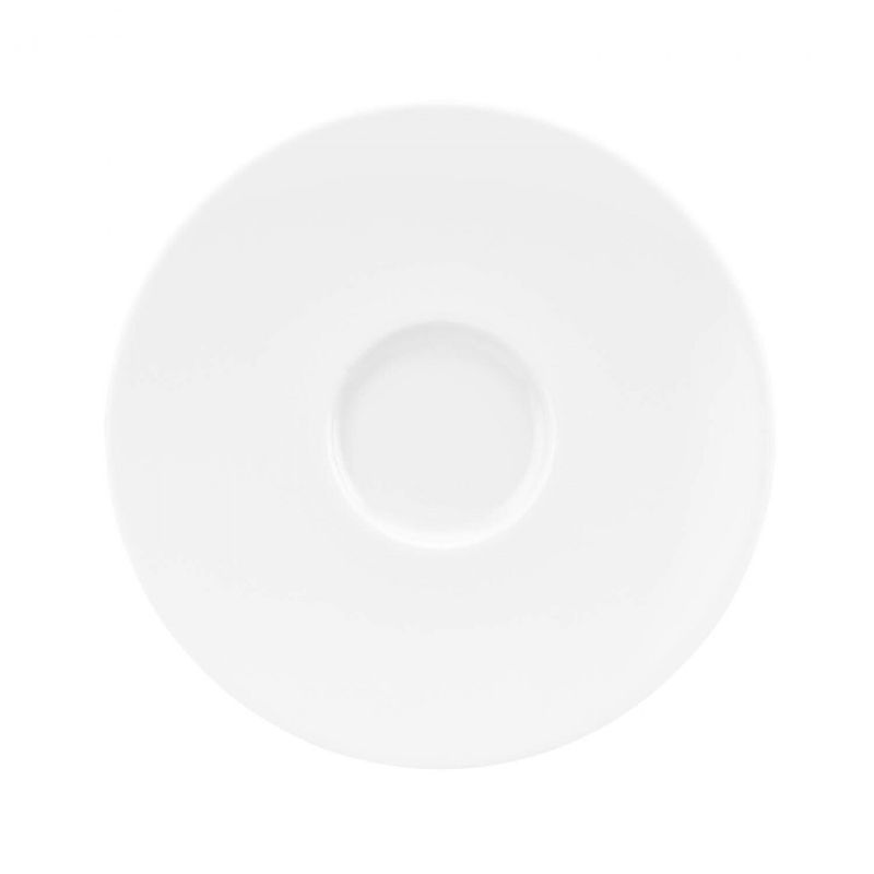Small round kombi saucer 13,5 cm M5390, White - Coup Fine Dining - Seltmann