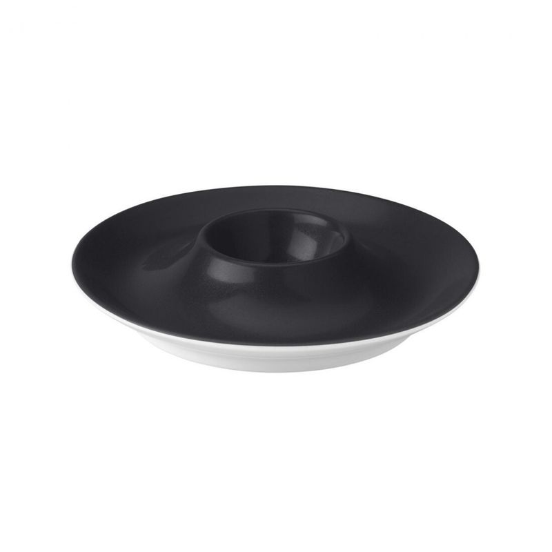 Egg cup with tray, Black - Fashion - Coup Fine Dining - Seltmann