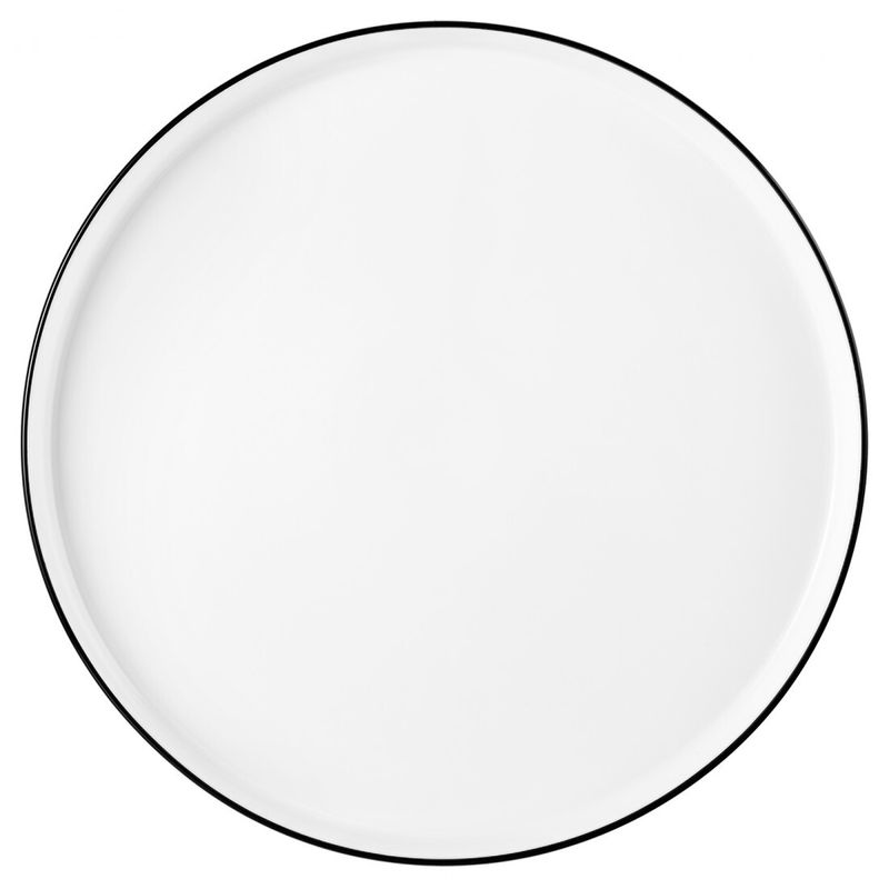 Flat round plate 16 cm M5397-16, Black - Good Mood - Seltmann