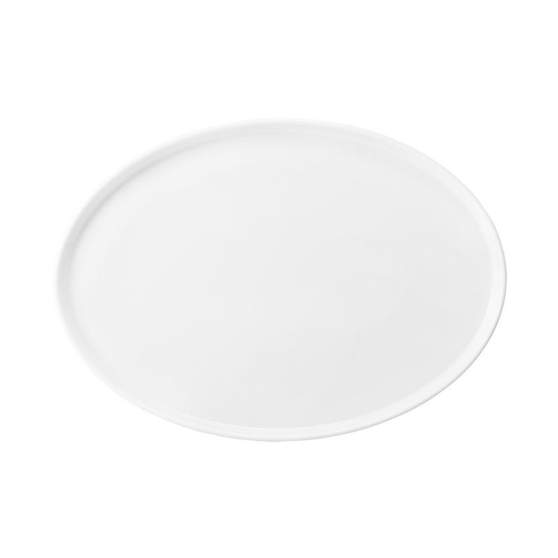 Flat oval plate 36 cm M5398-36x26, White - Good Mood - Seltmann