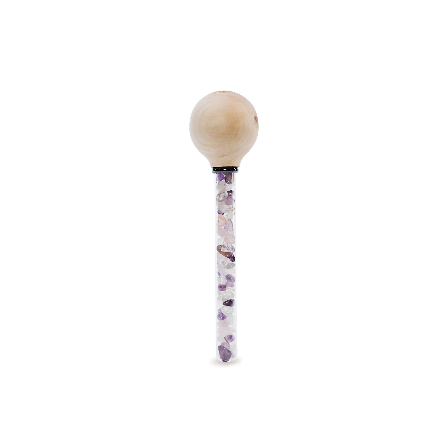 Stone Pendant with Pine Sphere - Zirbenfamilie