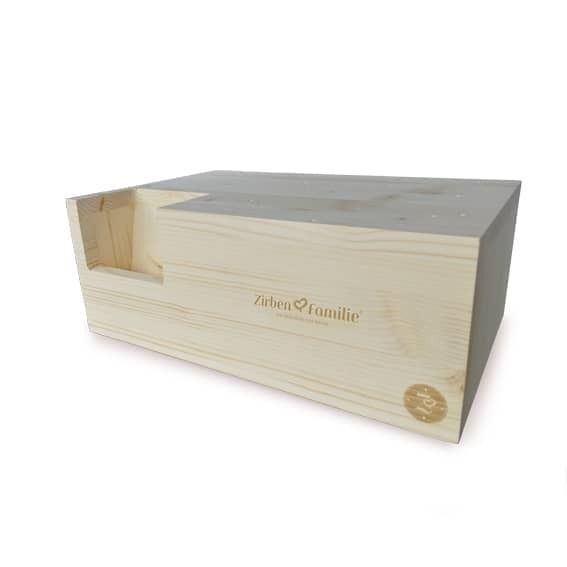 Porta Caraffa aus Holz - Zirbenfamilie