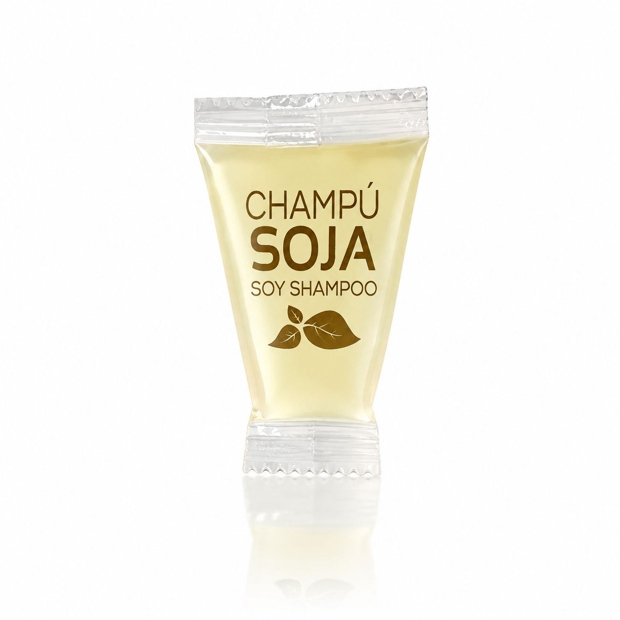 Set 1000 Pieces Pyramid Sachet of Soy Shampoo 15 ml 100% Nature - Tirolix