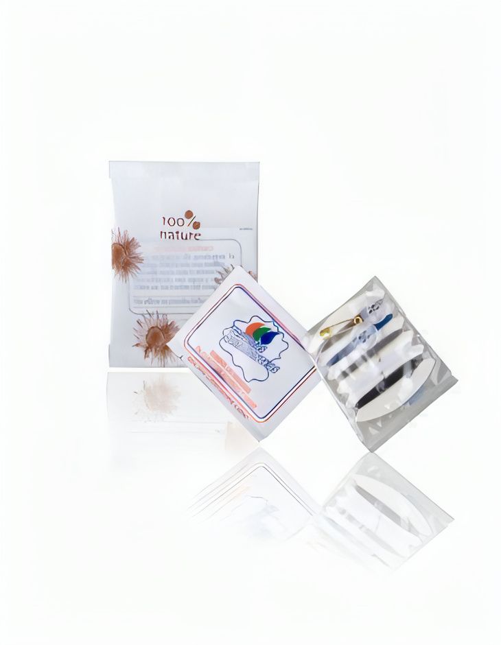 Set 500 Pieces Stain Removal Cloth and Sewing Kit 100% Nature - Tirolix