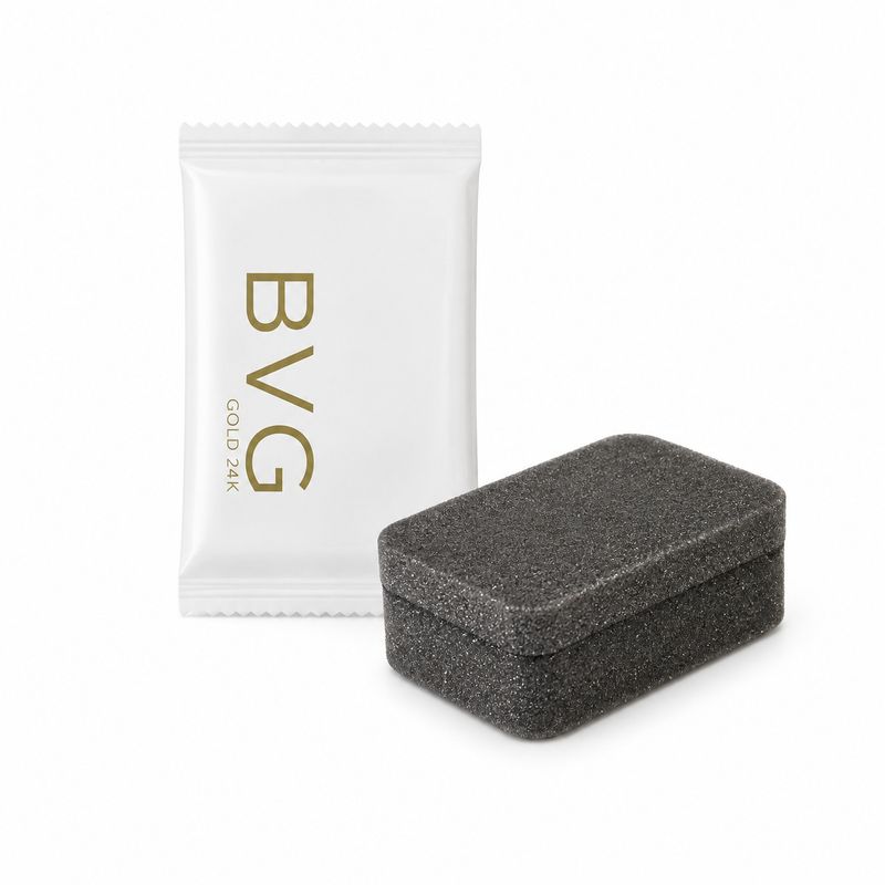 Set 400 Pieces Shoe Cleaning Sponge Gold 24K - Tirolix