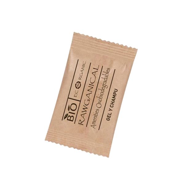 Set 1000 Stück Duschgel und Shampoo 15 ml Go Green in einem Beutel - Tirolix