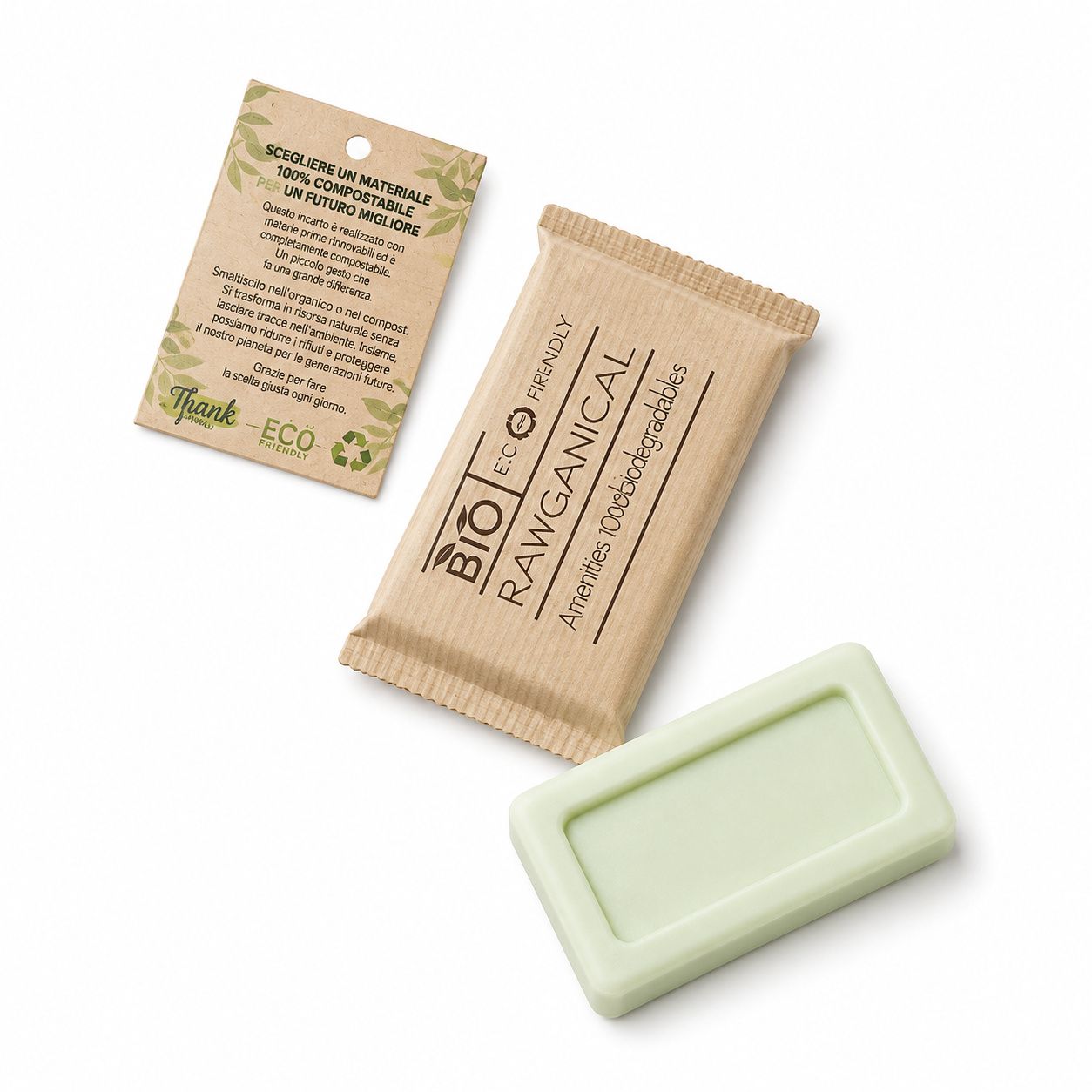Set 500 Pieces Hand Soap 10 g Go Green - Tirolix