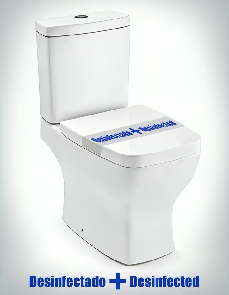 Set 1000 Pieces Hygiene Seal for Toilets - Tirolix
