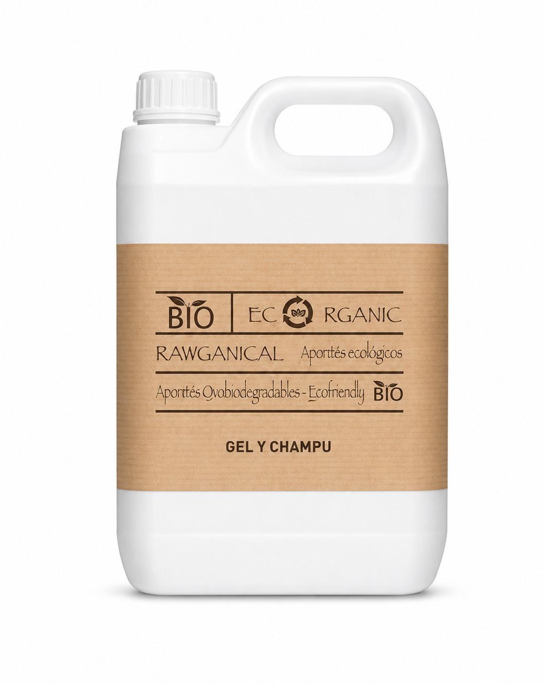 Refill Canister 2 in 1 Shower Gel and Shampoo 5 l - Tirolix