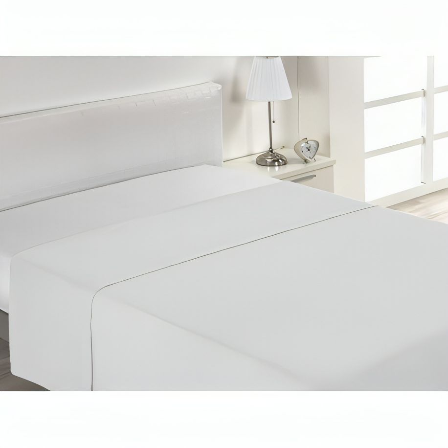 White Flat Sheet 220 x 290 cm - Tirolix