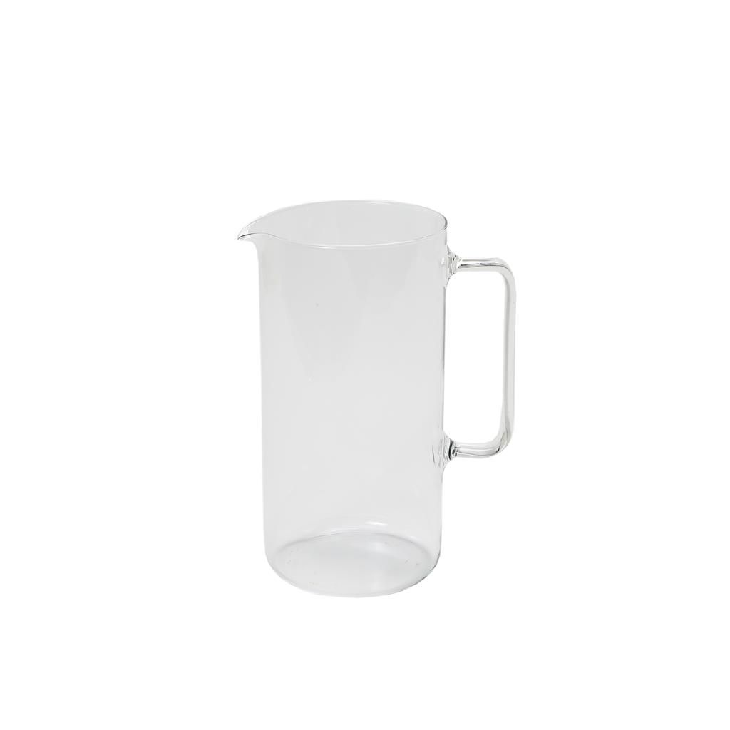 Bohemia 100 cl cylindrical Simax glass jug for professional horeca use
