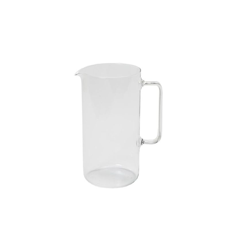 Bohemia 100 cl cylindrical Simax glass jug for professional horeca use
