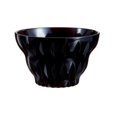Arcoroc 20 cl Maeva Vintage Black glass ice cream cup durable for professional horeca use

