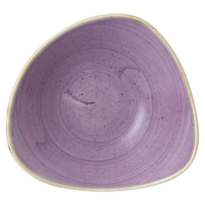 Dreieckige Schale 23,5 cm Stonecast Lavender - Churchill