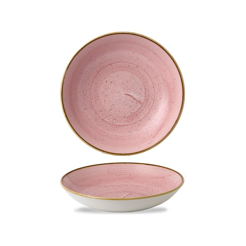 Tiefer Teller 24,8 cm Stonecast Petal Pink - Churchill