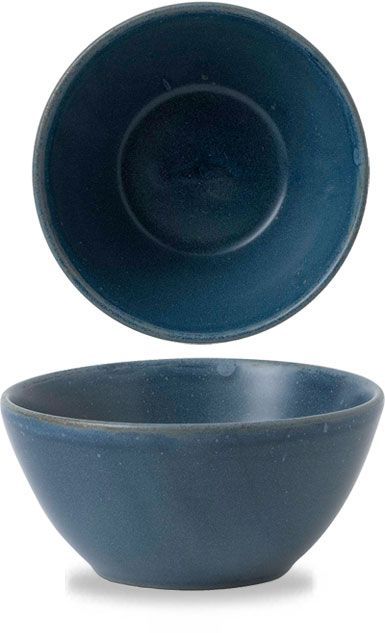 Snack Bowl 40 cl Stonecast Nourish Oslo Blue - Churchill