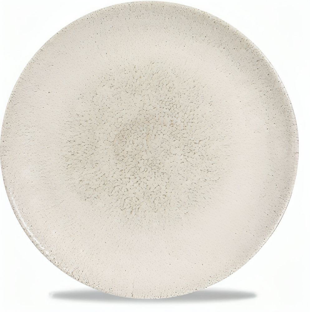 Flat Plate 28.8 cm Studio Prints Raku Agate Grey - Churchill