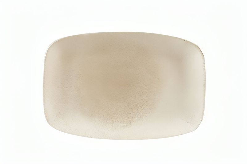 Oblong Plate 30 x 19.9 cm Studio Prints Raku Agate Grey - Churchill