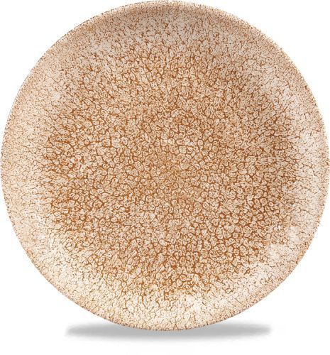 Flat Plate 16.5 cm Studio Prints Raku Garnet Orange - Churchill