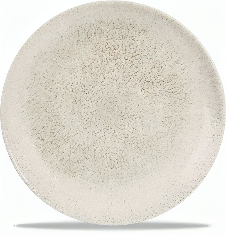 Flat Plate 21.7 cm Studio Prints Raku Agate Grey - Churchill