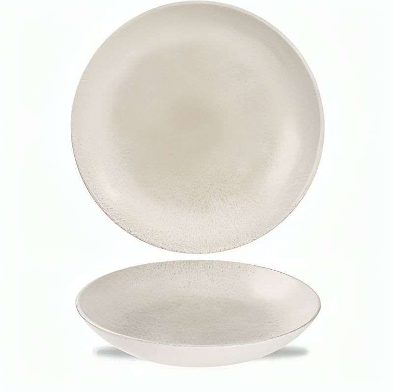 Deep Plate 24.8 cm Studio Prints Raku Agate Grey - Churchill