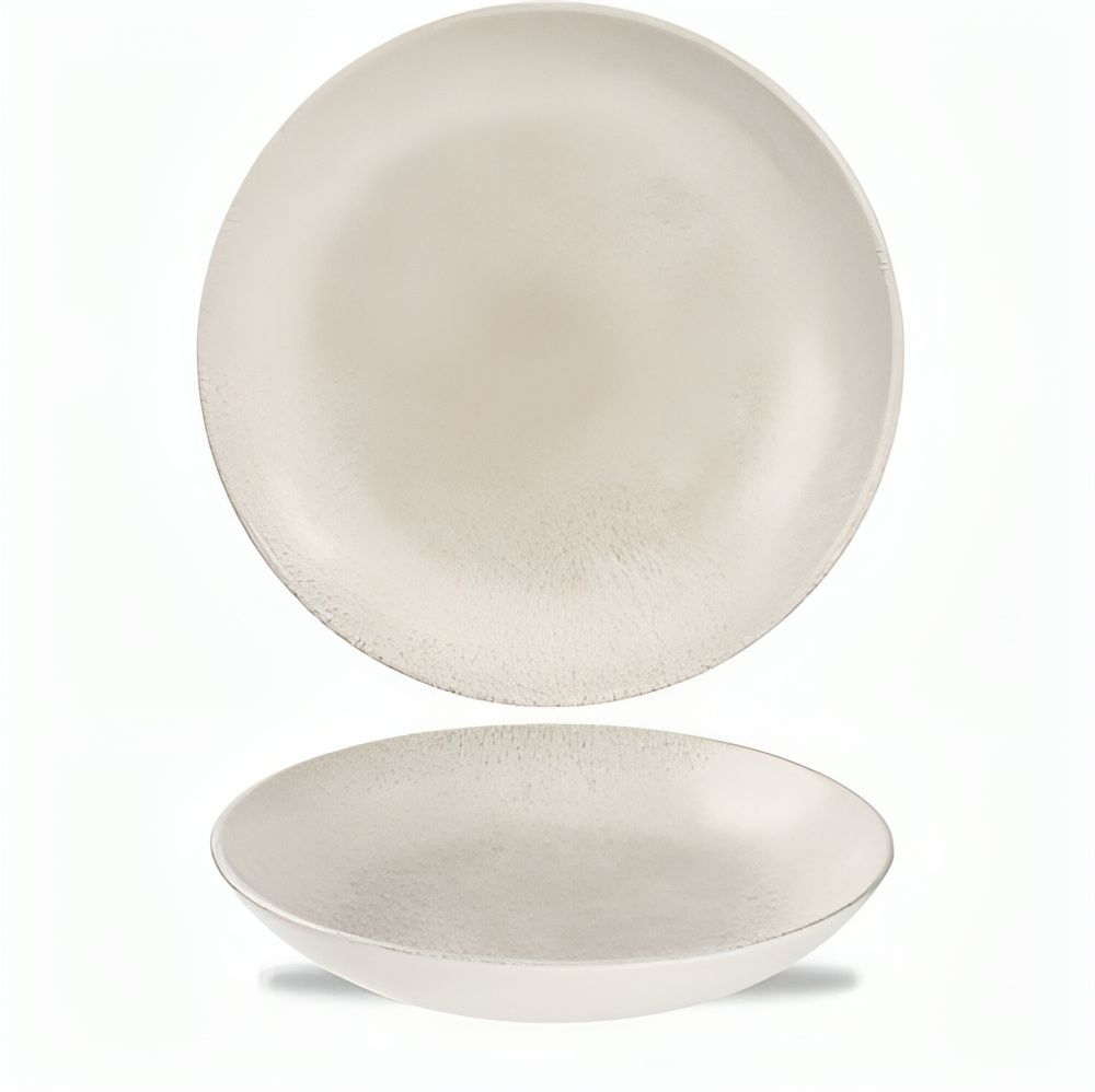 Deep Plate 18.2 cm Studio Prints Raku Agate Grey - Churchill